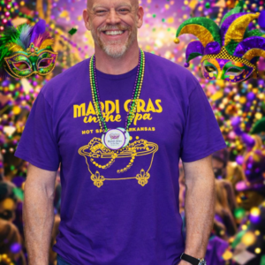 Official Mardi Gras in the Spa T-Shirt
