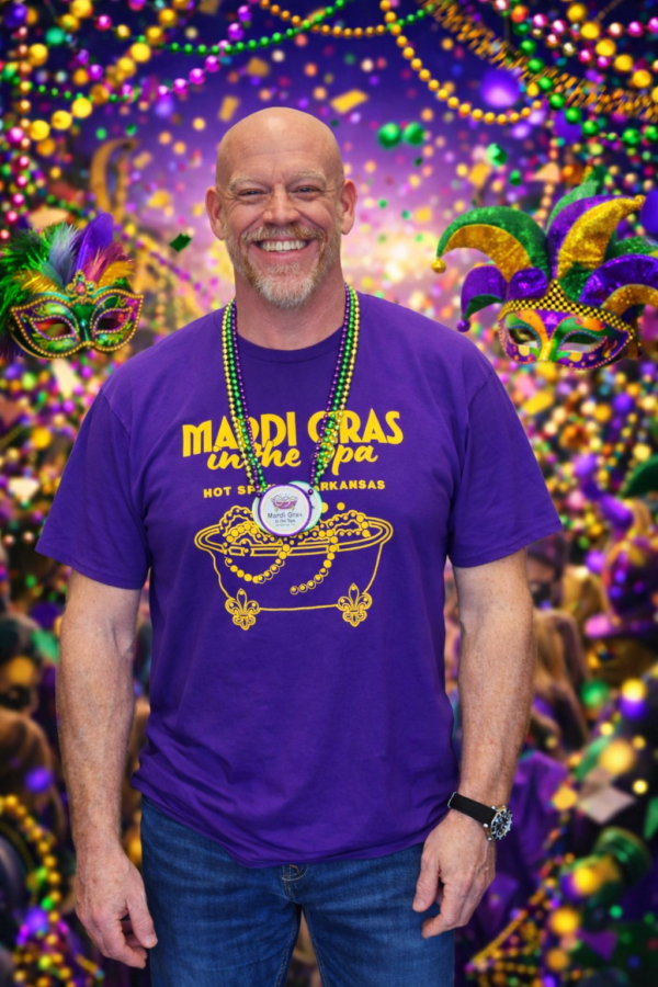 Official Mardi Gras in the Spa T-Shirt